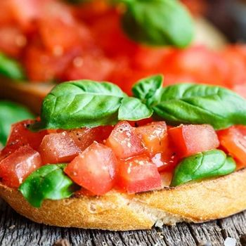 Bruschetta con pomodori